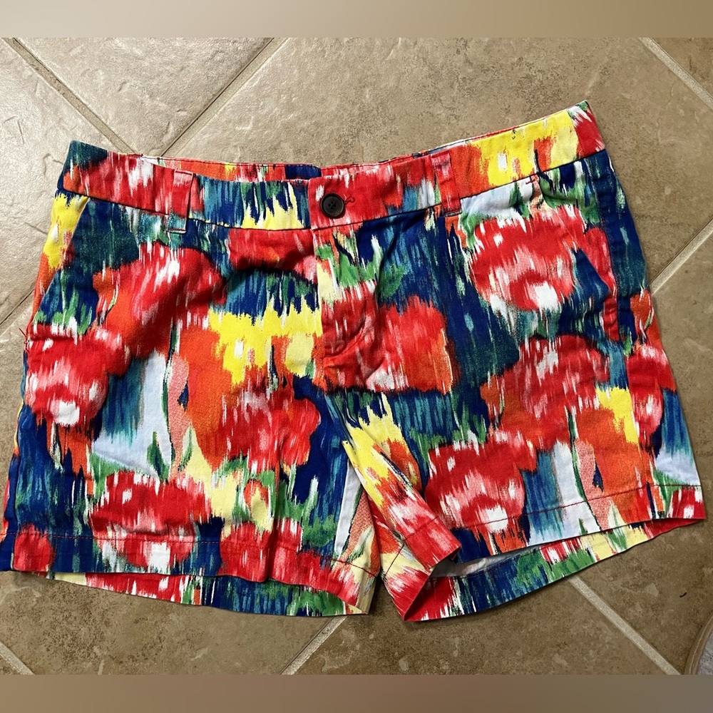 Merona Floral Watercolor Shorts
